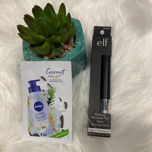 Free with purchase E.L.F.  Nivea samples